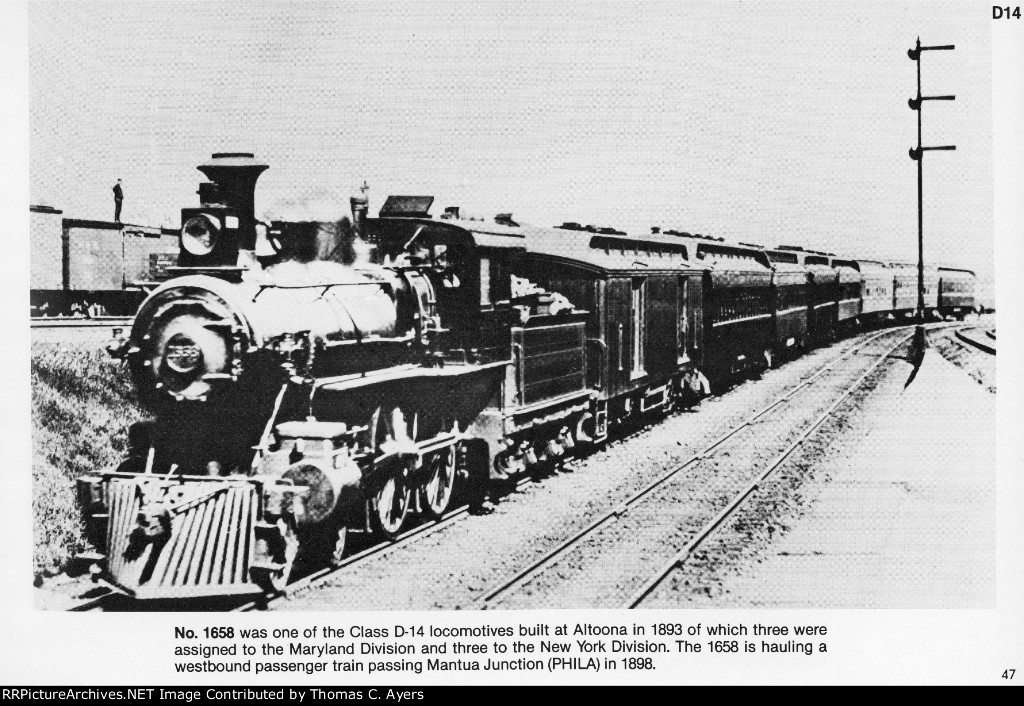 PRR "Class 'D' Locomotives," Page 47, 1981